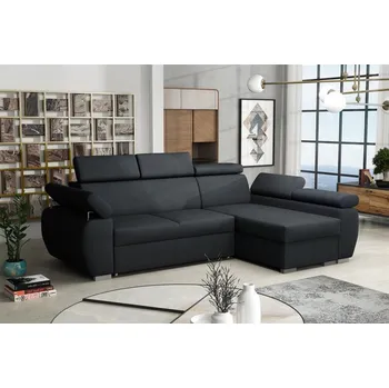 Sedací souprava VENETI ORITUKO MINI tmavě šedá pravý roh