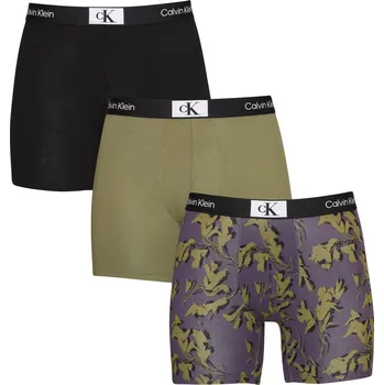 Pánské spodní prádlo 3PACK pánské boxerky Calvin Klein vícebarevné (NB3529E-I14) S NB3529E-I14 Možnost vrácení zboží ZDARMA do 120 dnů!