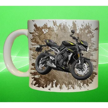 hrnek s motorkou Triumph II 75ml