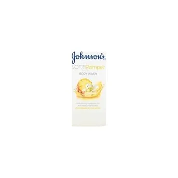 Koupelová kosmetika Johnson´s sprchový gel 400 ml Soft & Pamper Pineapple & Lilly