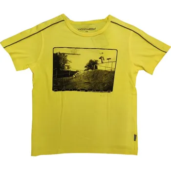 Chlapecké triko Wolf S2203 - žlutá Barva: Žlutá, Velikost: 116