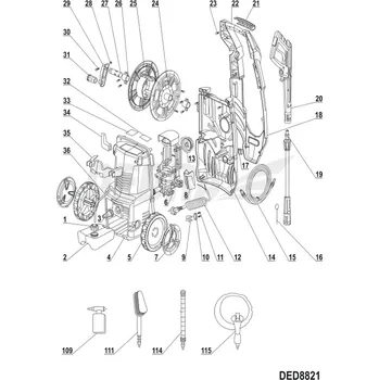 Knoflík Knoflík spínače DEDRA XDED8821.13