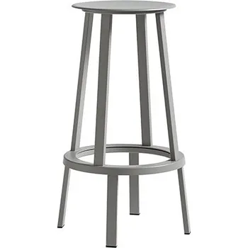 Barová židle Barová židle Hay Revolver High šedá v.76 cm