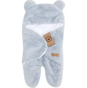 Zavinovačka Z&Z Chlupáčková zavinovačka s kapucí a nožičkama medvídek