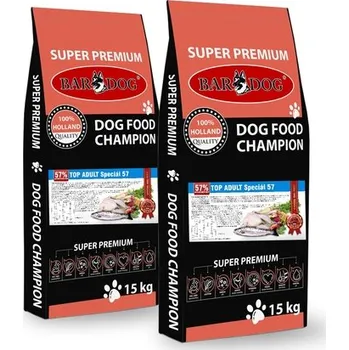Krmivo pro psa BARDOG TOP ADULT Speciál 57 2 x 15kg
