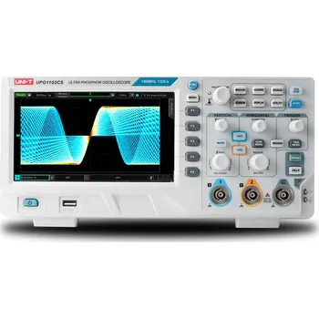 Laboratorní přístroj Osciloskop UNI-T UPO1102CS (USB, dvoukanálový, 100 MHz, 1GS/s)