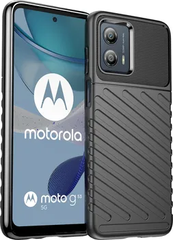 Pouzdro na mobilní telefon Thunder Case pro Motorola Moto G53 černé