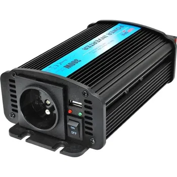 Měnič napětí CAR-300U USB menic napeti 12V / 220V / 300W 385012 USB4
