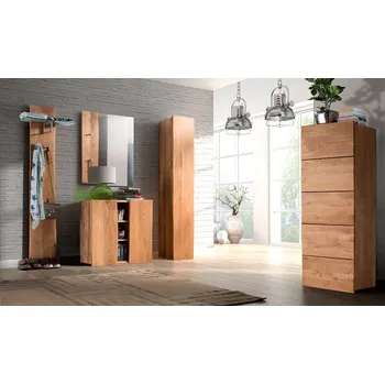 Komoda Dubový nábytek z masivu do předsíně WOODLINE 2 dub přírodní