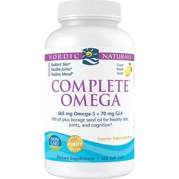Zdraví Nordic Naturals Complete Omega 565 mg (120 Měkká kapsla, Citron)