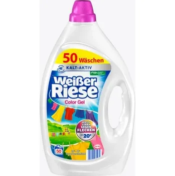 Prací gel WEISSER RIESE PRACÍ GEL COLOR 50 DÁVEK NĚMECKO!