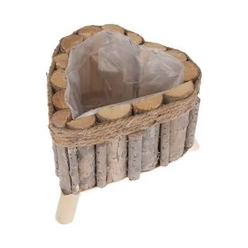 Truhlík Dřevěný truhlík na nožičkách s PVC , 0/16