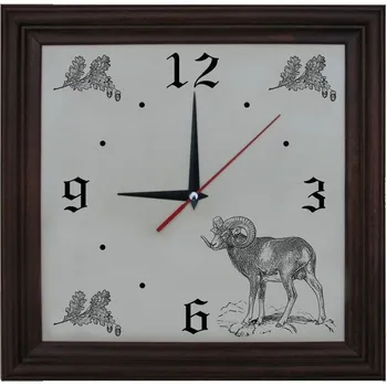 Hodiny Hodiny muflon 984 - tmavý rám