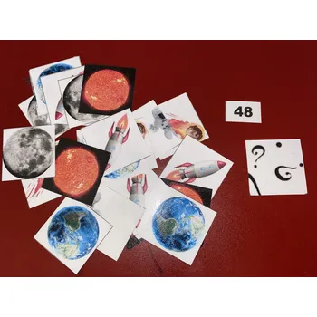 Pexeso HandMade by VeJa Velké pexeso vel.XL č.48 - Vesmír (48kousků)
