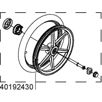 Zadní kolo 16" Thule 40192430