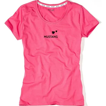 MUSTANG Dámské růžové tričko FLORA XL 6230_2100.720