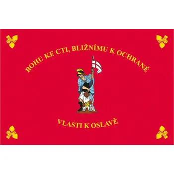 Vlajka Hasičská vlajka se sv. Floriánem tištěná Alerion