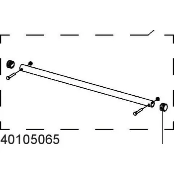 vozík za kolo Trubka odpružení pro Corsair 2 40105065