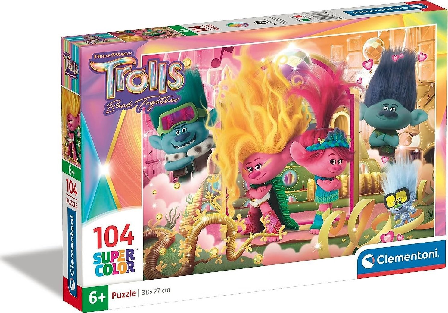 Clementoni Supercolor Trollové 3 104 dílků od 68 Kč - Zbozi.cz