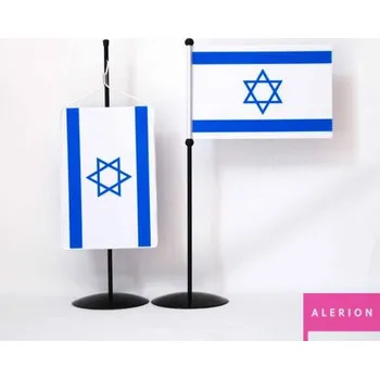 Vlajka Stolní vlaječka Izrael Alerion