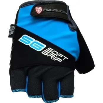cyklistický dres Rukavice na kolo pánské Poledník SOFT GRIP modré M
