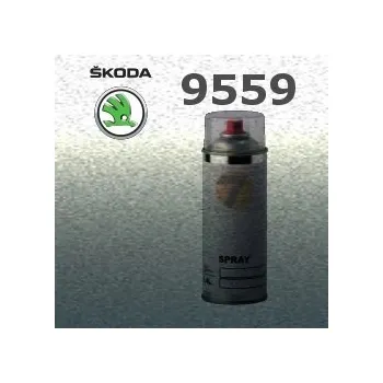 Autolak SKODA 9559 ZELENA ARCTIC GREEN barva Spray 400ml