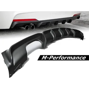 Karosérie Tuning Tec Difuzor zadního nárazníku BMW F30 ,F31, M Performance single-twin