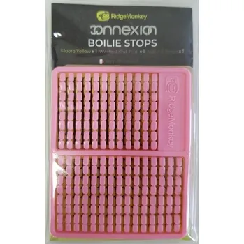 3ks - Zarážky RidgeMonkey ConneXion Boilie Stops Multi Colors