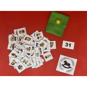 Pexeso HandMade by VeJa Mini pexeso vel.S č.31 - Mimoni (64kousků)