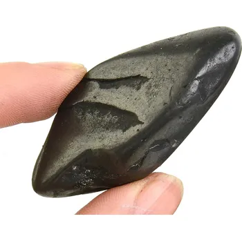 Přírodní kámen Kámen z hladkého šungitu (Rusko) 21g