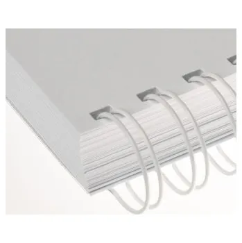 Kancelářská technika Vázací hřbet RENZ kovový (2/1\") A4 průměr 8mm bílý 100ks