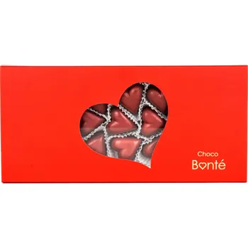 Bonboniéra Choco Bonté Bonboniéra z lásky - 15 ks lískooříškových srdíček