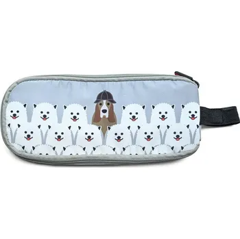 Svačinový box Dětský termoobal na sendvič Zipper, 1l, Iris Barcelona, šedý