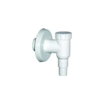 Sifon pračkový venkovní bílý DN 32