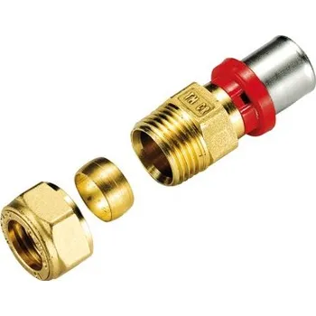 Instalatérský materiál TIEMME 26 x 22 přechod Al-Pex/Cu