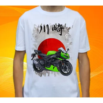 Pánské tričko tričko KAWASAKI Ninja ZX 6R M (tričko s motorkou )