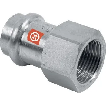 Fitinka FRABOPRESS C-STEEL 15 x 3/8" přechod s vnitřním závitem F x Fil.F