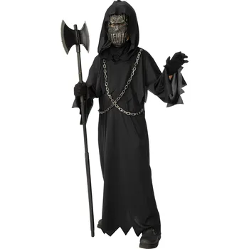 Karnevalový kostým bristolČerný smrťák - dětský kostým na Halloween Velikost: M 5 - 6 let