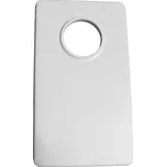 Destička k pračkovému podomítkovému sifonu, bílá