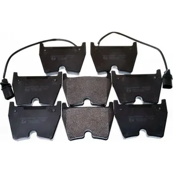 Brzdová destička Sada brzdových destiček, kotoučová brzda DENCKERMANN B111053