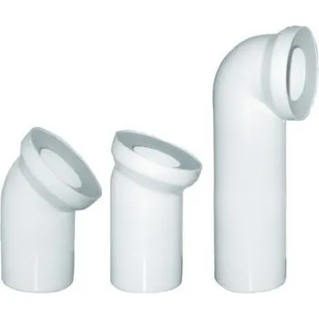 Fitinka WC dopojení - koleno DN 110 / 90°