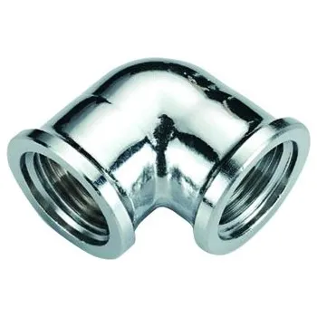 Fitinka TIEMME mosazné koleno MM 1/2" x 1/2", chrom