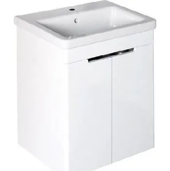 Nábytek Sapho Ella - Umyvadlová skříňka 57x65x43 cm, 2 dvířka, bílá EL065-3030
