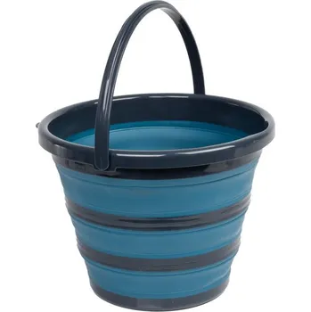 Příslušenství ke karavanu Skládací silikonový kbelík Camp4 - šedá/antracit