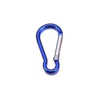 Karabina ELOX 45mm modrá na klíče i jiné předměty