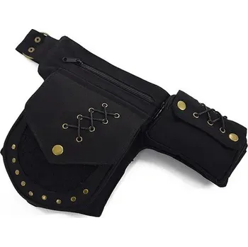 Outdoorové zavazadlo Multifunkční retro ledvinka s kapsami - 01