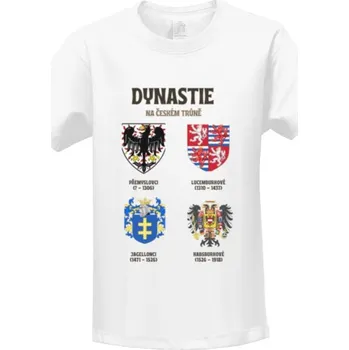 Tričko s potiskem Dětské tričko čeští panovníci dětské