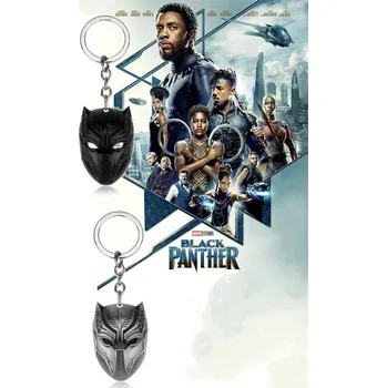 Seriál Přívěsek na klíče Black Panther - klíčenka Ocelová