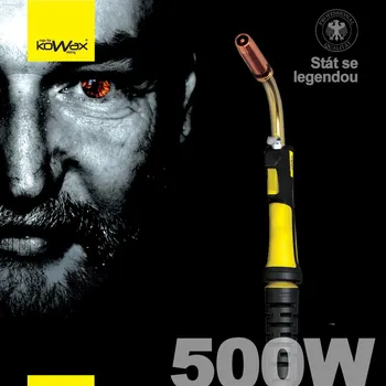 Příslušenství ke svářečce KOWAX Hořák 500W, 5 m EURO