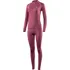 Set dámského termoprádla Klimatex Kuma vínový, XXL